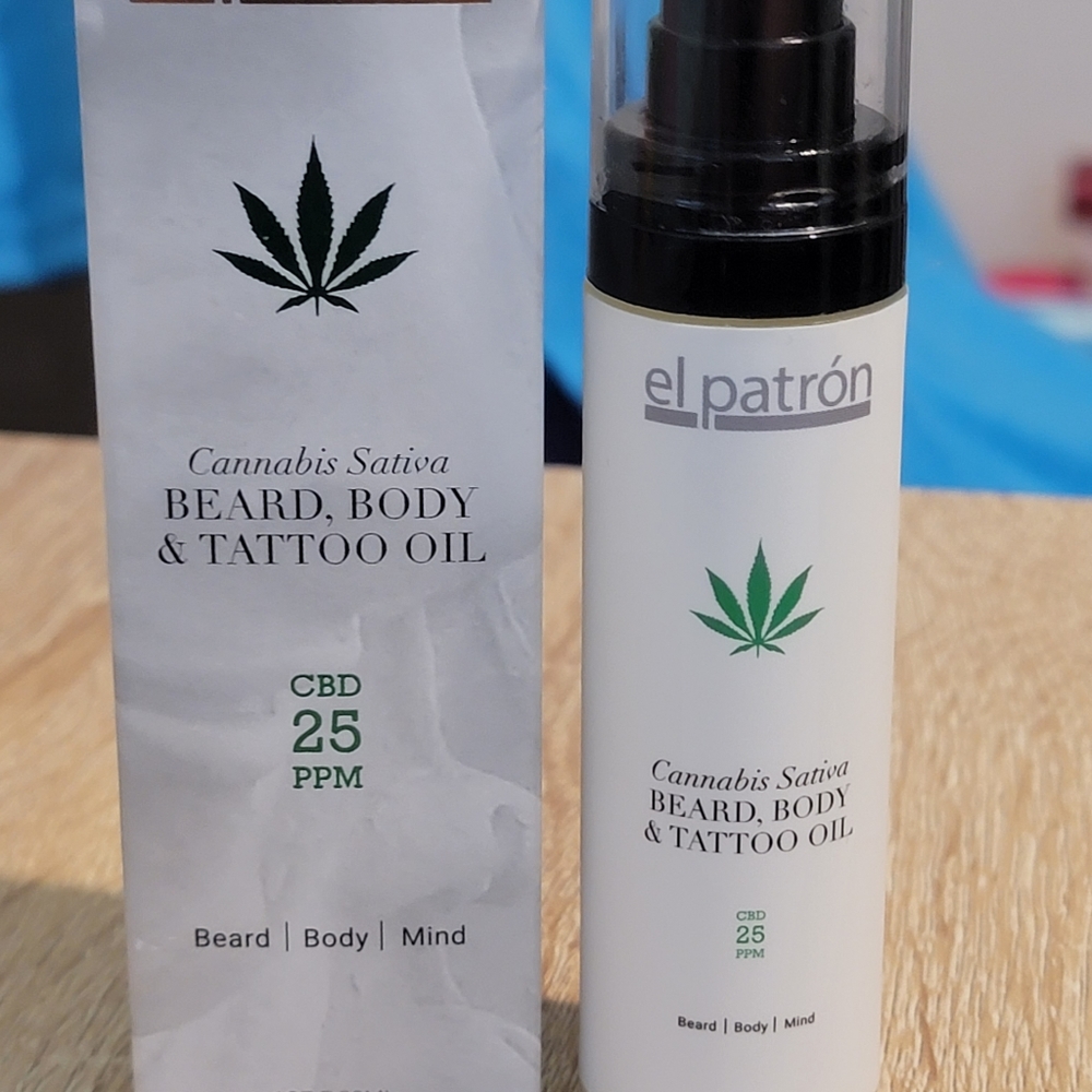 El Patron  Bear, Body & Tattoo Oil